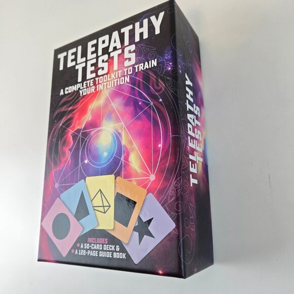 Telepathy Test A Complete Toolkit To Train Your Intuition Deck Cards & Book - Picture 3 of 8